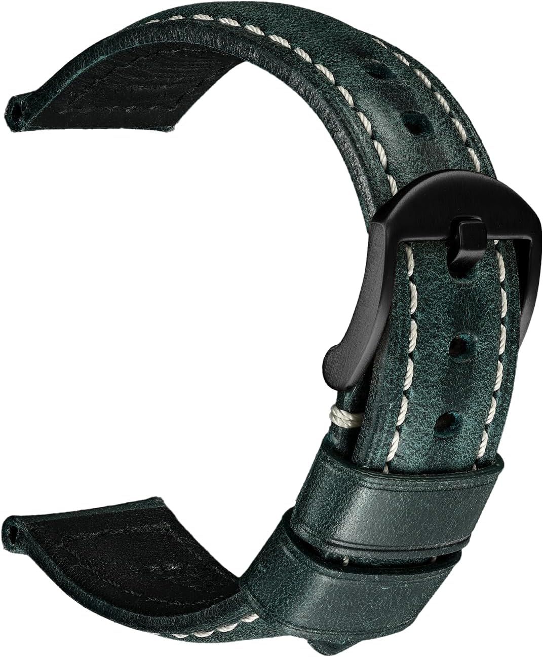 REZERO Watch Band, Vintage Oil Wax Leather Watch Straps 18mm 19mm 20mm 21mm 22mm 23mm 24mm 26mm Watch Belt for Men Women - Image 15