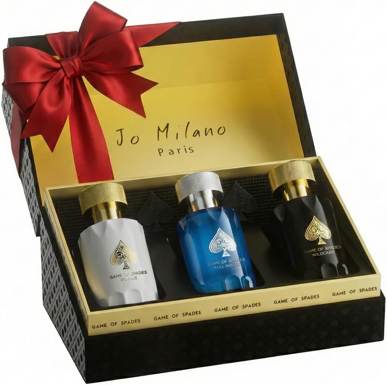 Jo Milano Game of Spades Collection Gift Set front view