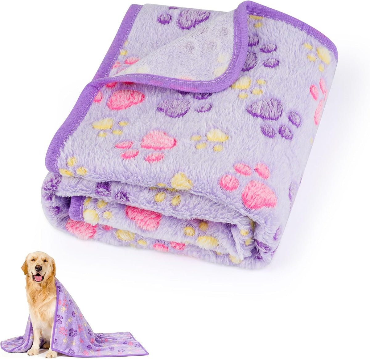 41" x 30" Dog Blankets for Medium Dogs, Cat, Premium Soft Dog Blankets for Small Dog Washable, Puppy Blanket Dogs Essentials for Puppies (Grey) - Image 13