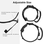 Military training dog collar with control handle