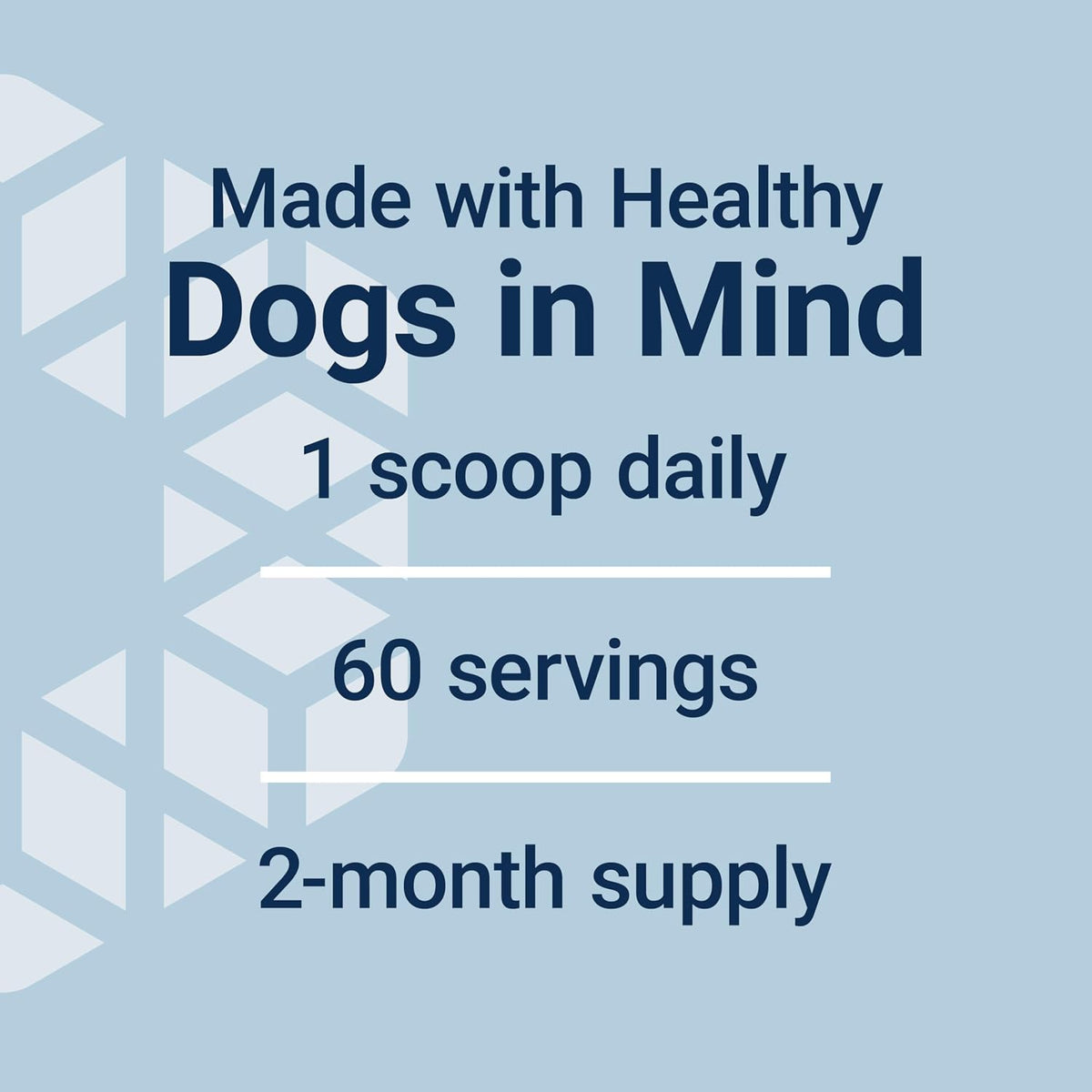 Life Extension Dog Mix container back view