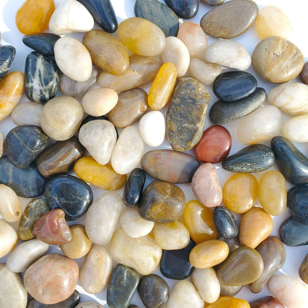 Sackorange river rock aquarium gravel front view packaging