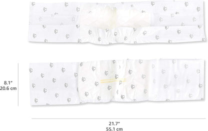 Absorbent core layer illustration of disposable male dog diaper nappy