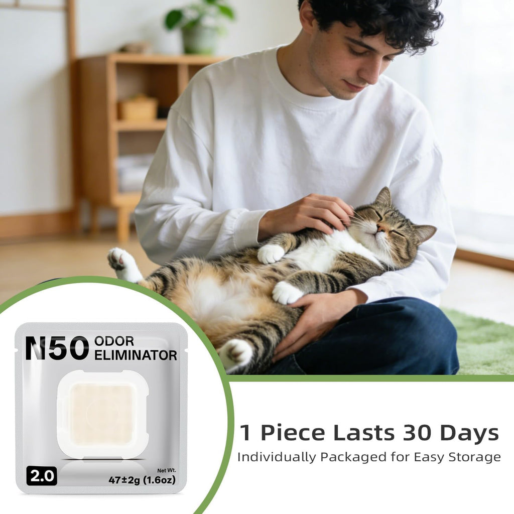 Waatoos premium feline toilet freshener pack imported for Indian pet owners.