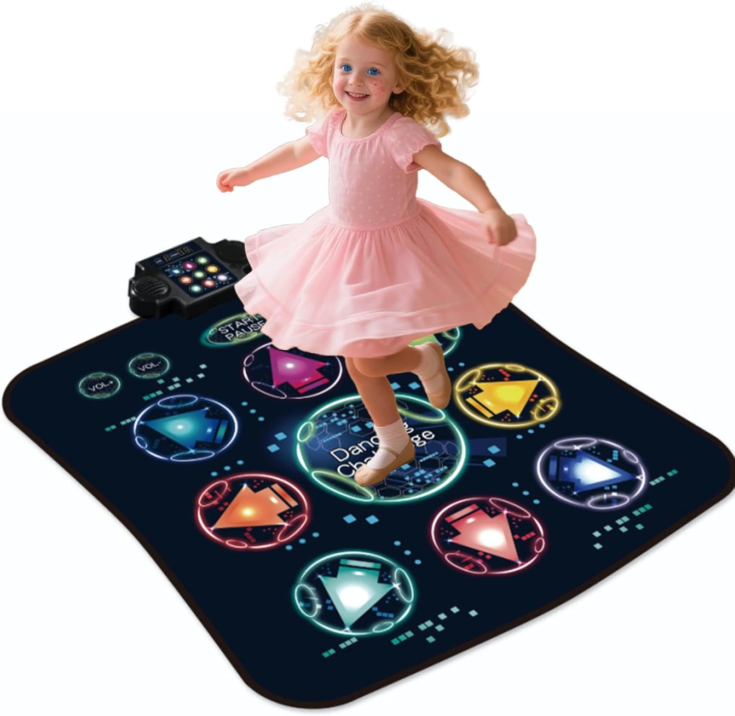 Zitranse interactive dance mat for kids front view