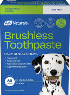 Ark Naturals Brushless Toothpaste, Dog Dental Chews for Medium Breeds, Freshens Breath, Helps Reduce Plaque & Tartar, 18oz, 1 Pack - Image 9