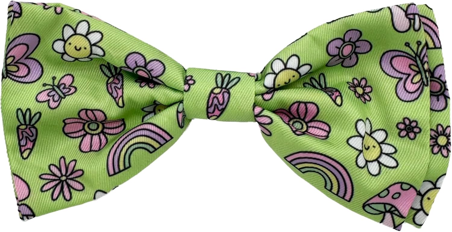 Huxley & Kent Pet Bow Tie for Dogs & Cats - Adjustable Hook & Loop Collar Accessory - Cute & Comfortable for Holidays & Celebrations - Lucky Ducky, Small - Image 11