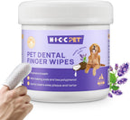 HICC Pet Teeth Cleaning Wipes for Dogs & Cats, Vet-Recommended Remove Bad Breath & Plaque & Tartar Buildup, Dog Tooth Brushing Kit, Dog Breath Freshener, Dogs Toothbrush & Toothpaste Alternatives - Image 14