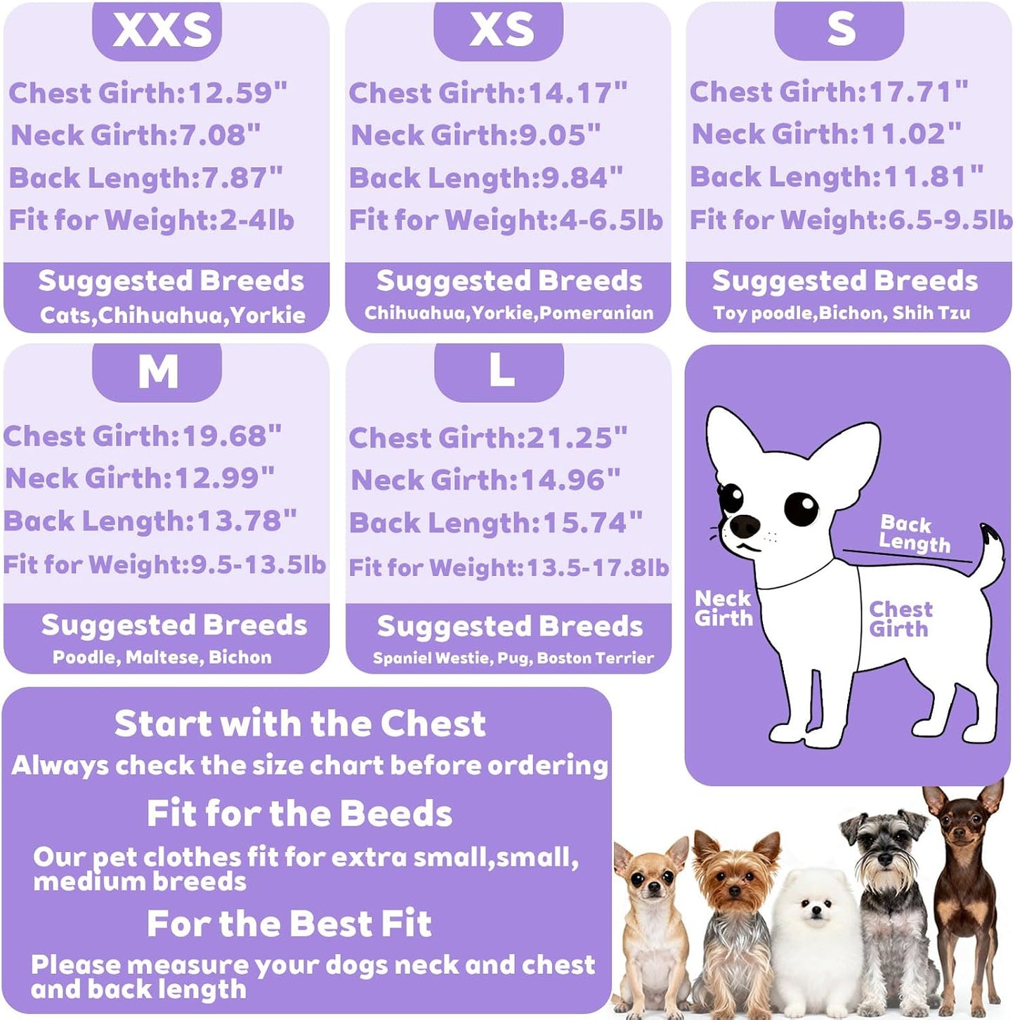 Dinkinty soft thermal puppy clothes showing flexible belly cutout
