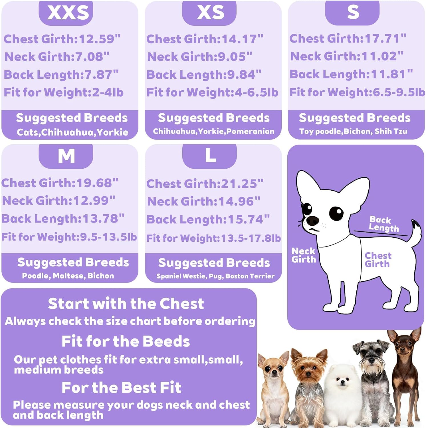 Dinkinty soft thermal puppy clothes showing flexible belly cutout