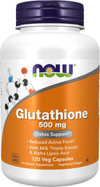 NOW Supplements, Glutathione 500 mg, Detoxification Support*, 60 Veg Caps - Image 9