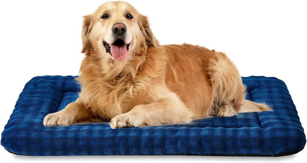 Pet Bed Mat Crate Pad for Cats Small Dogs, Washable Soft Pet Sleeping Mat Kennel Pad with 3D Bubble Pattern, Dusty Purple, 24"x 18" - Image 10