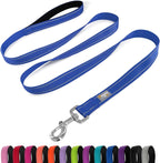 Dog Leash 6 FT Padded Handle Nylon Reflective Dogs Leashes for Medium Dogs Black - Image 10