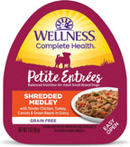 Wellness Petite Entrees Mini Filets Small Breed Adult Wet Dog Food, Grain Free, Natural, Tender Turkey, Green Beans, and White Sweet Potato, 3 oz, Pack of 12 Cups - Image 15