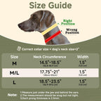 Mayerzon Martingale No Pull Collar for Medium Large Dogs German Shepherd Doberman Pitbull, Patented Anti Pull Correction Dog Collar for Safety Walking Training, Reflective, Adjustable(M/L, Army Green) - Image 4