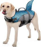 Kuoser Dog Life Jacket, Anti-Choke Head Support Float Dog Life Vest for Swimming Boating, Reflective Pet Swim Suit with Rescue Handle & D-Ring & Chin Float for Dulldog Dachshund, Purple XS - Image 11