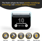 Cosyonall 1.5mm pet clipper blade package contents showing durable construction