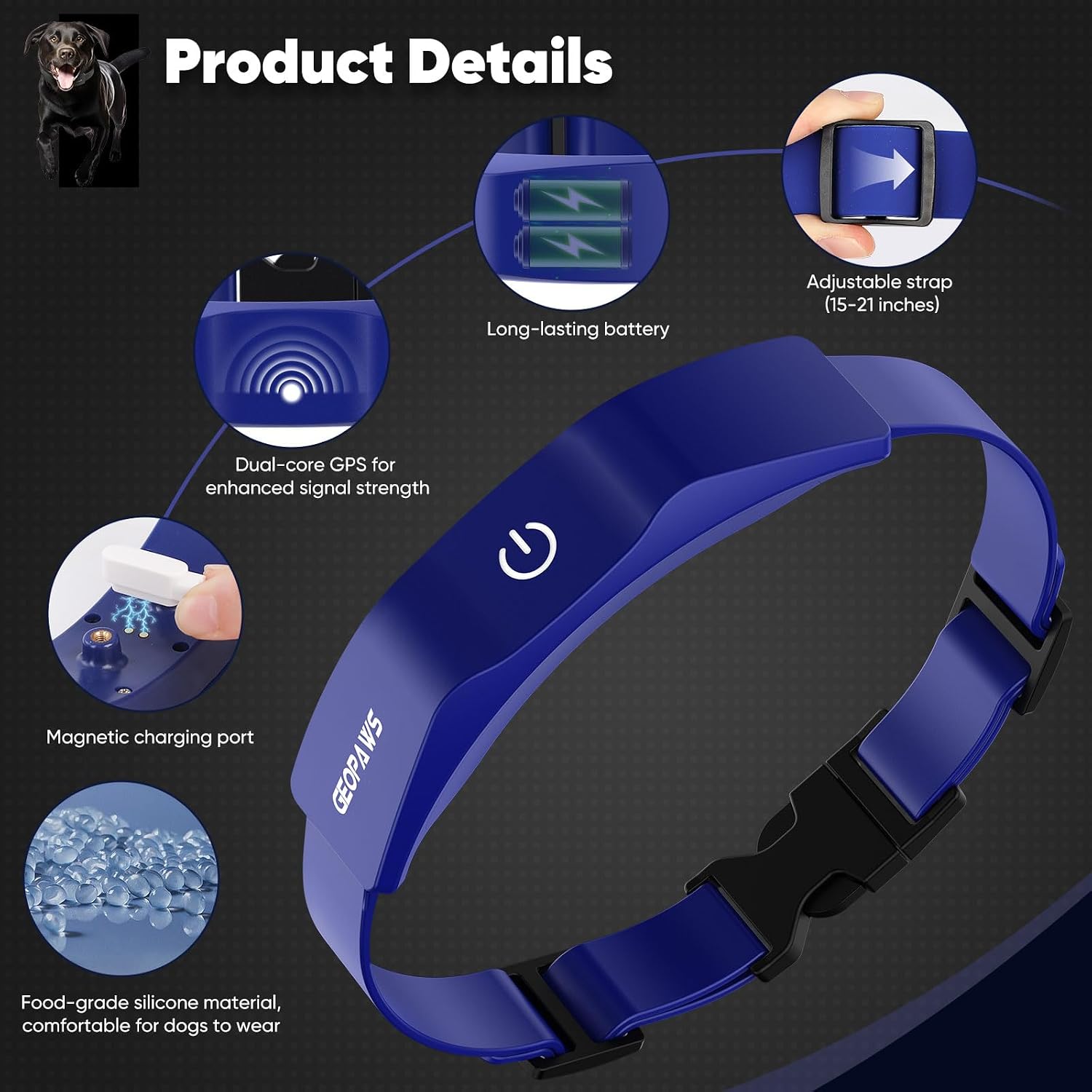 Digital boundary customization feature on smartphone application screen overview.