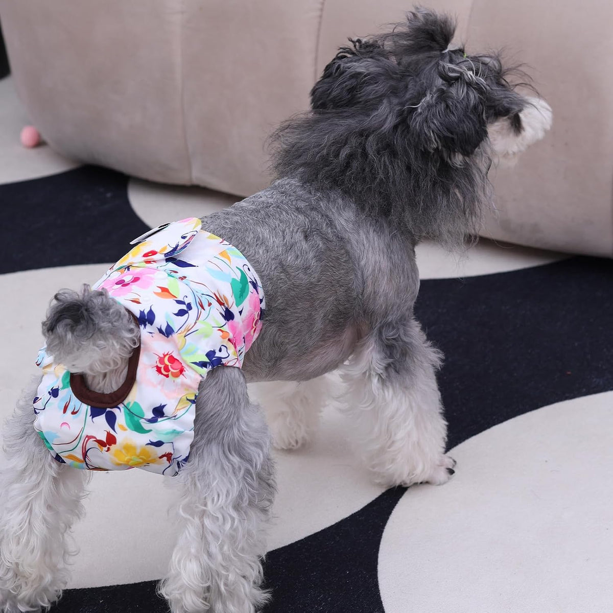 CuteBone dog diapers for urinary incontinence absorption core layer layout