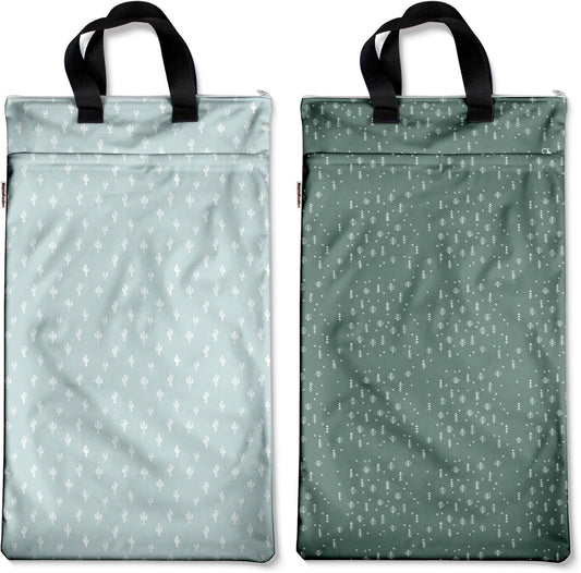 Mama Koala reusable hanging wet dry bags front view
