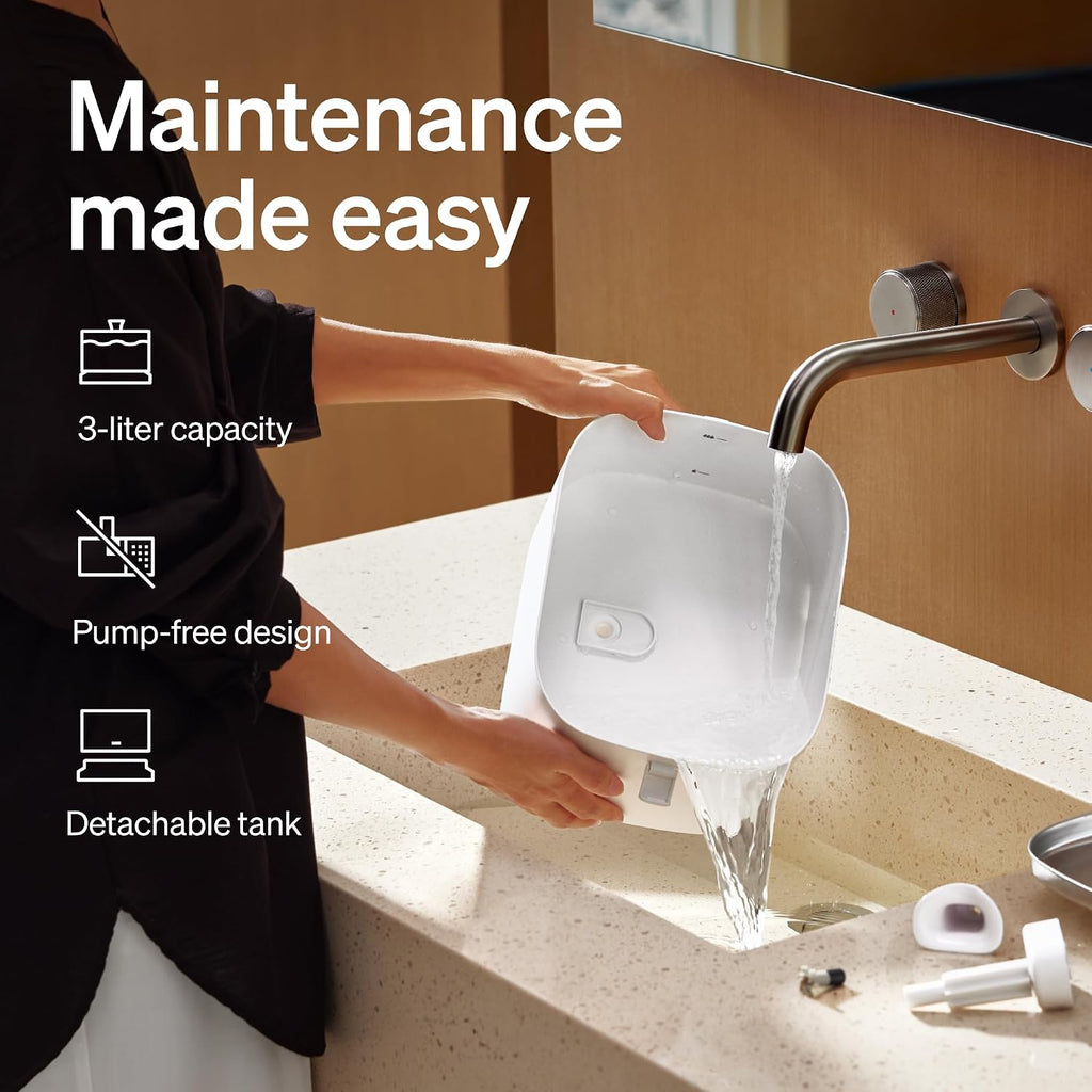 Side profile of 3 liter Petlibro automatic water dispenser
