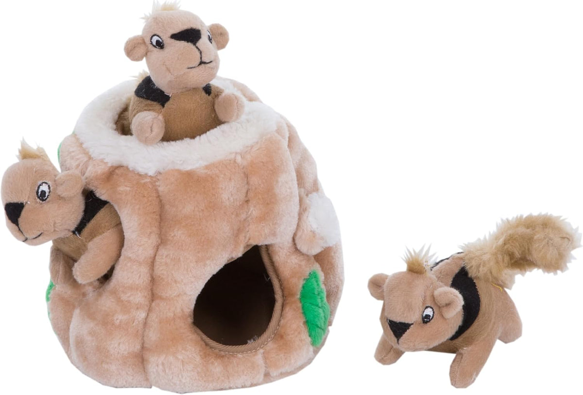 Outward Hound Hide-A-Birthday-Cake Dog Toy - Interactive 2in1 Plush Puzzle with 3 Squeaky Removable Candles - Image 9