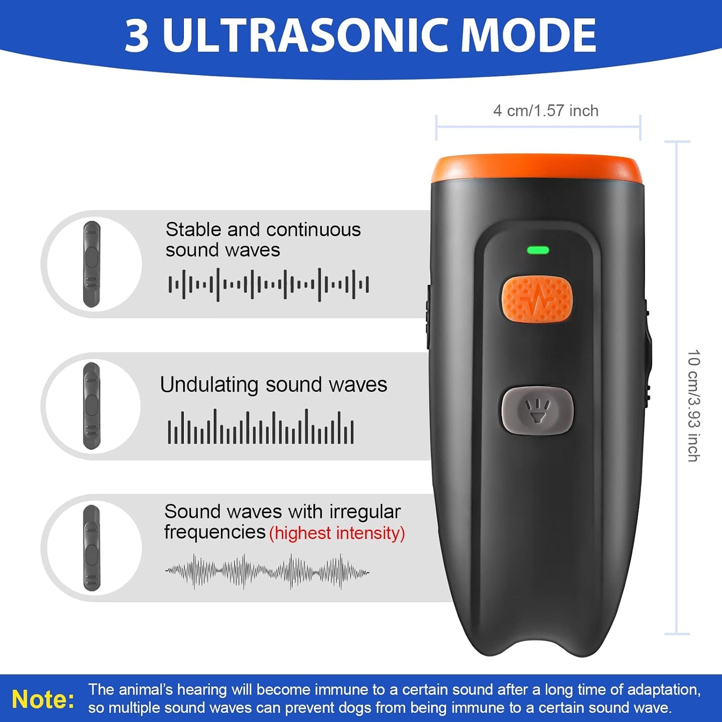 Svtrat anti barking silencer handheld training tool