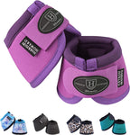 Harrison Howard Horse Bell Boots Overreach Bell Boots No-Turn Bell Boots for Horse-Durable Protective Hoof Boot - Image 10