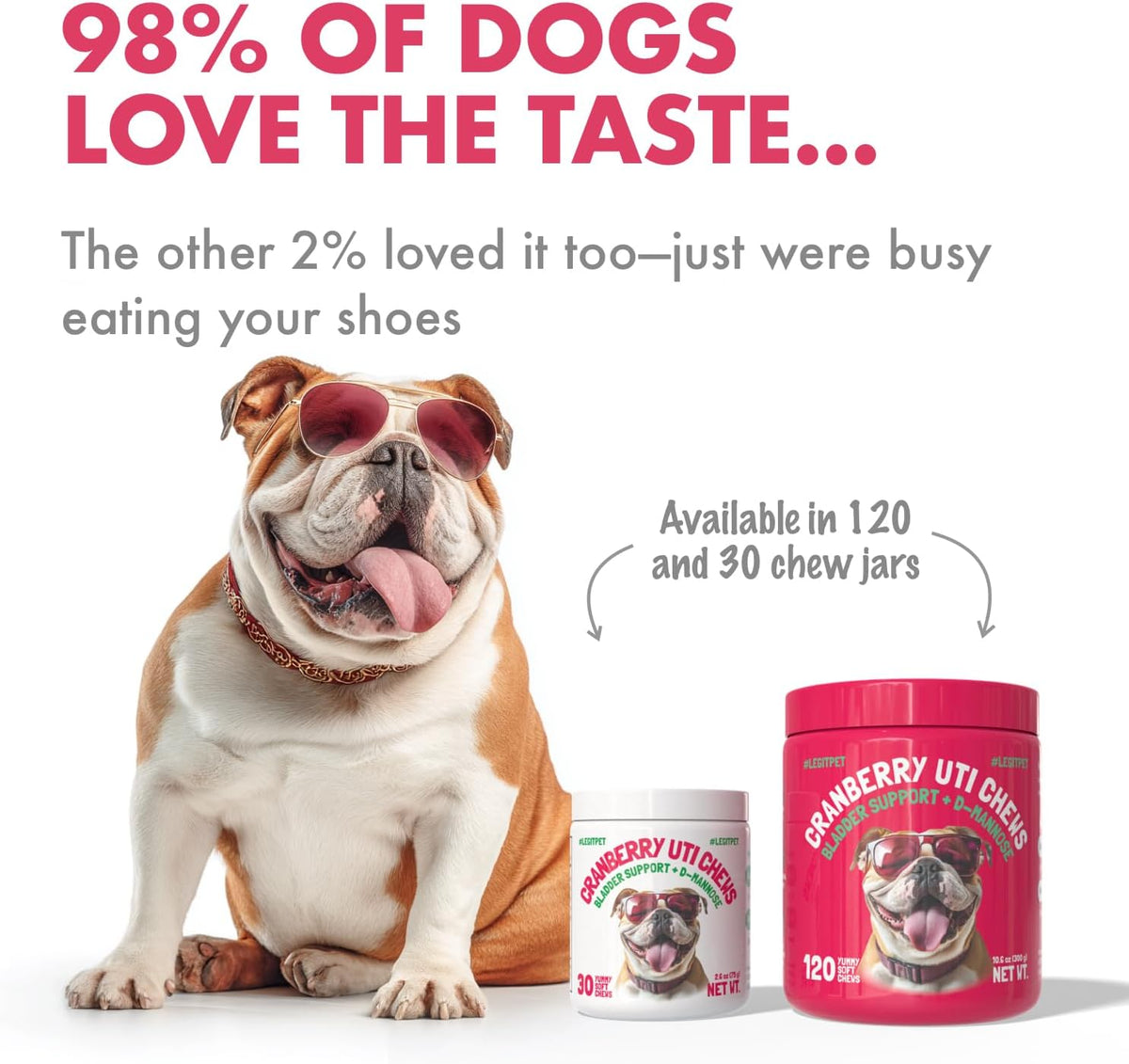 USA imported LEGITPET urinary tract supplement for dogs
