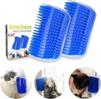 Demonstration of double sided stickers for Kingtree cat corner scratcher