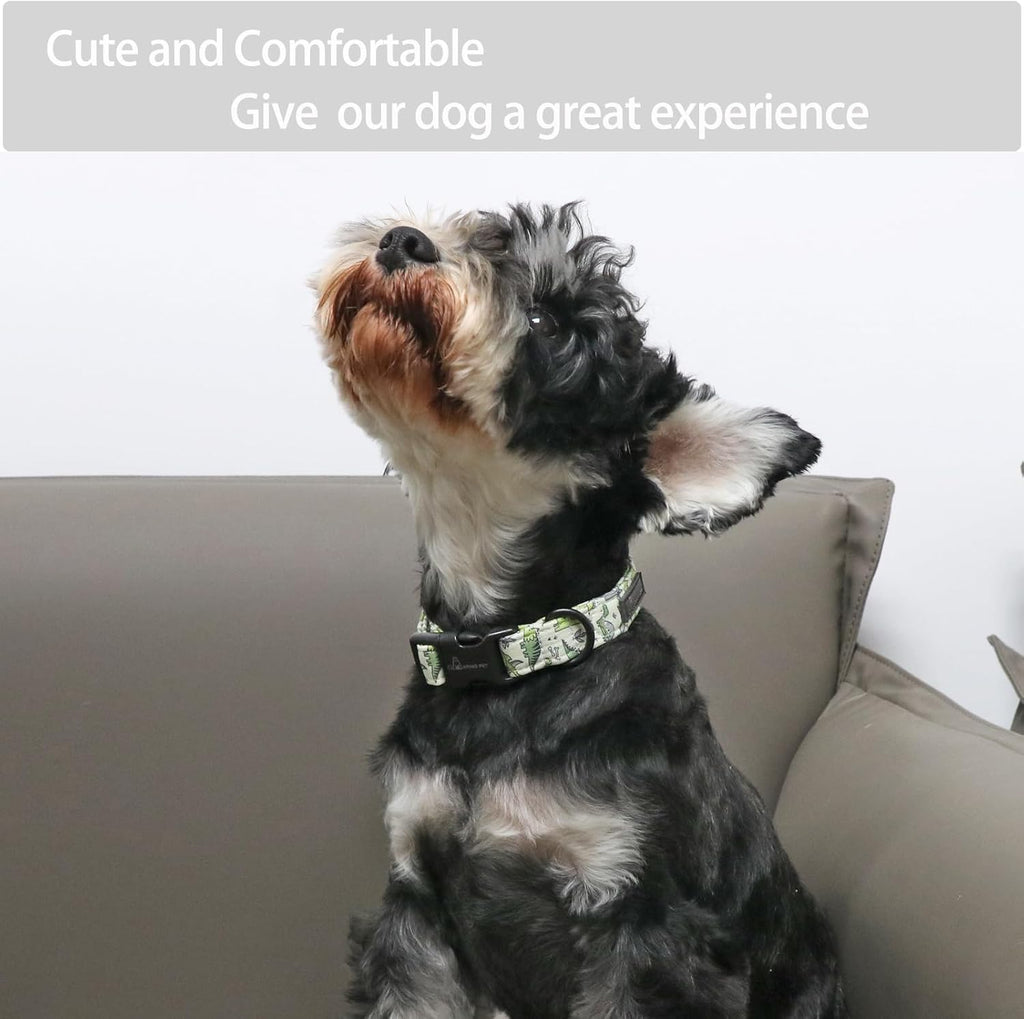Comfortable lightweight cotton collar for dogs