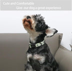 Comfortable lightweight cotton collar for dogs