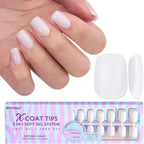 Btartboxnails XS Short Square Gel Nail Tips front view packaging