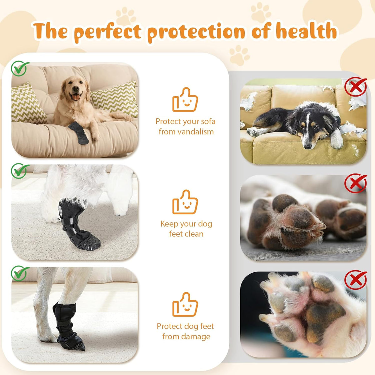 Shudyear dog boot packaging and product display