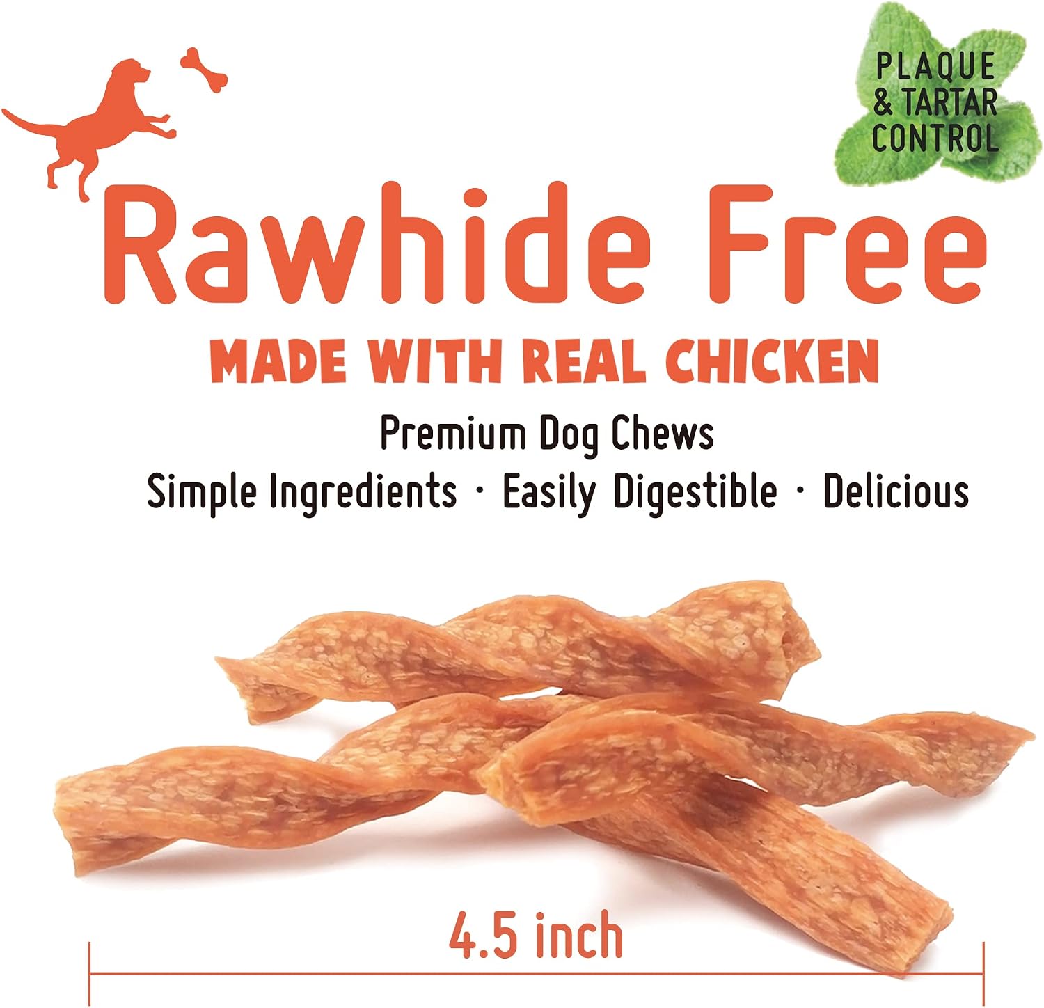 LuvChew dog chew sticks 10 pieces per pack label