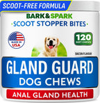 BARK&SPARK Dog Probiotics & Digestive Enzymes (Gut Health) Allergy & Itchy Skin - Pet Diarrhea Gas Treatment Upset Stomach Relief, Digestion Health Prebiotic Supplement Tummy Treat (180Ct Chicken) - Image 13