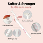 Close up of Jayu Pet 0.08mm microfiber soft bristles