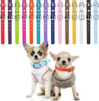 HOFURME multi color pet ID bands designed for small puppies and kittens inside a whelping box