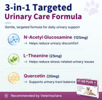 Natural UTI Treatment for Cats & Dogs - Antibiotic-Free Urinary Tract Infection Support Supplement - Bladder & Kidney Health - Incontinence Prevention - 30 Capsules - Image 3