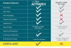 TevraPet Activate II Flea and Tick Collar for Dogs, 12 Months Prevention, 2 Count, for Medium and Large Dogs - Image 3