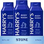 Harry's Men's Body Wash Stone Scent front view bottle