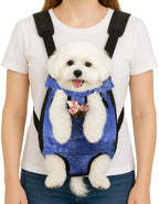 Mosago Dog Backpack Carrier, Adjustable Pet Front Carriers, Legs Out Carrying Sling Travel Bag for Small Medium Dogs 7-11 Lbs, Soft Wearable Puppy Chest Carry Backpacks for Walking/Hiking/Camping - Image 13