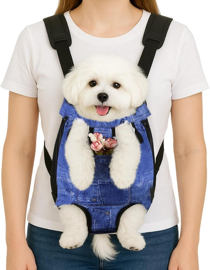 Mosago Dog Backpack Carrier, Adjustable Pet Front Carriers, Legs Out Carrying Sling Travel Bag for Small Medium Dogs 7-11 Lbs, Soft Wearable Puppy Chest Carry Backpacks for Walking/Hiking/Camping - Image 13