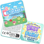 Squishable snackers cat bee embroidered details authentic imported soft toy