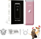 Prowerful Home Professional Dog Grooming Kit Clipper Low Noise USB Rechargeable Gifts for Dog Cat Black,TS006 - Image 12
