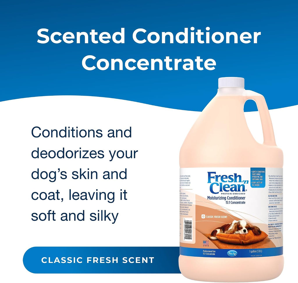 Lambert Kay Fresh N Clean classic fresh scent dog conditioner concentrate packaging