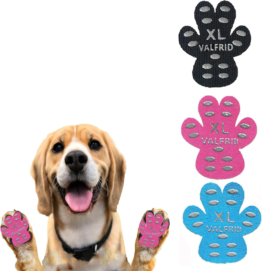 VALFRID Paw Protector Anti Slip Paws for Dogs,Dog Grippers for Senior Dogs,Paw Pads for Hot Pavement, Durable Traction Pads for Hardwood Floors XXL Black 60 Pieces - Image 13