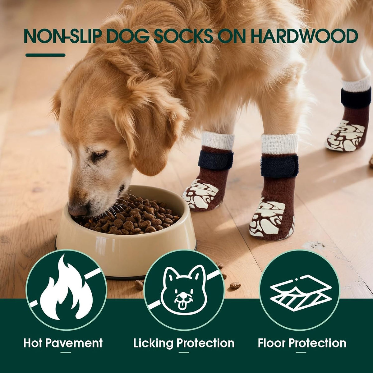 Kuoser breathable fabric texture for pet paw comfort