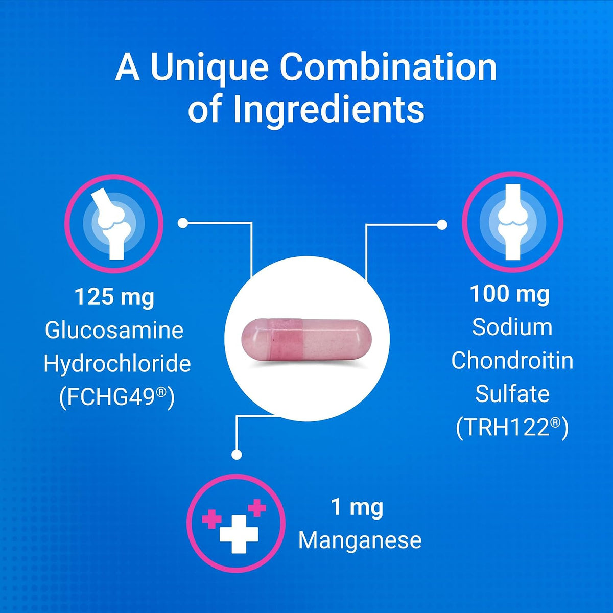 Nutramax Cosequin Joint Supplement Bottle With Ingredients Detail