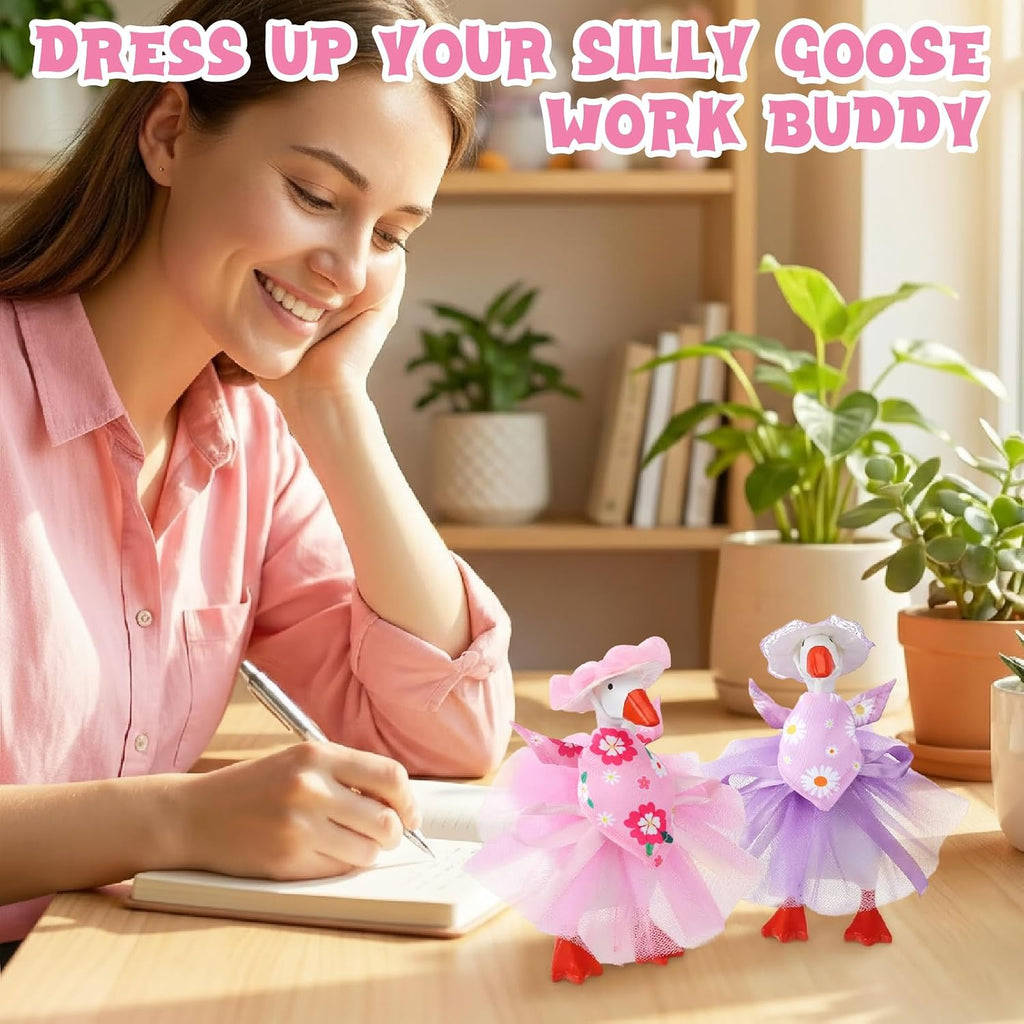 Imported seasonal desk accessories set with miniature clothes hangers